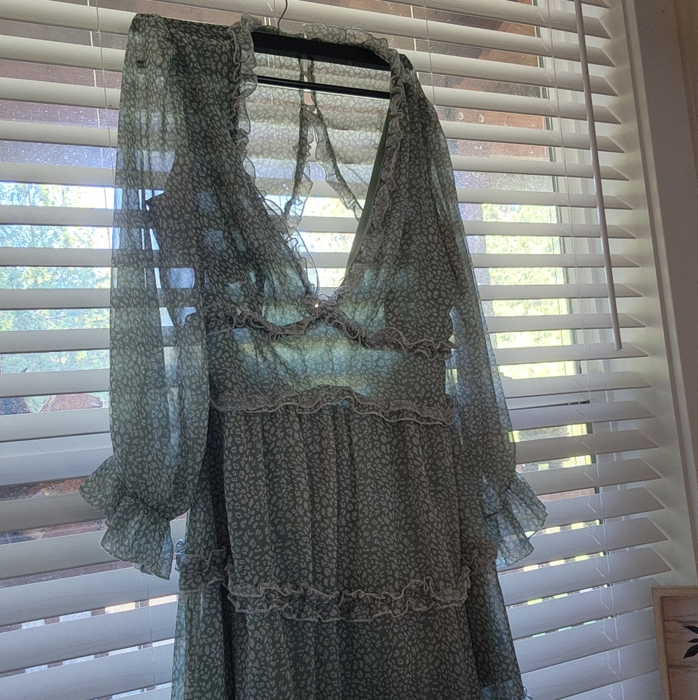 Beautiful open back dress